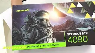 Unboxing Manli GeForce RTX 4090 Gallardo