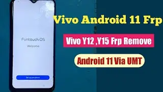 Vivo Latest Security Patch Android 11 Frp Via UMT || Vivo Y12,Y15 Latest Frp Google Account Unlock