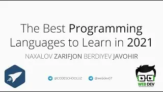 Qaysi dasturlash tilini o'rganish kerak? (Vebinar Zoom), Dasturlash tillari haqida.