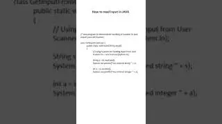 How To Read Input In JAVA?🧐🧐