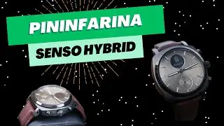 Pininfarina Sensor Hybrid watch: Classic style with advanced health functions