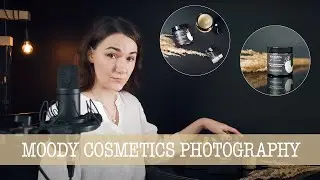 Moody COSMETICS Photography of skincare products| Product photography with a7s2