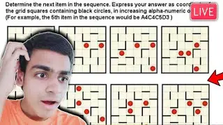 😂 I TRIED TAKING AN IQ TEST AND THIS HAPPENED!! LiveStream Fail.. 🤣