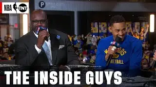 Jordan Poole Joins TNT Inside Crew After The Warriors Win Game 2 | NBA on TNT