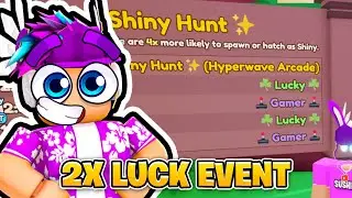 ROBLOX PET CATCHERS NEW 2X LUCK WEEKEND EVENT UPDATE