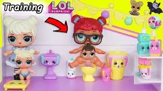 LOL Surprise Dolls Lil Sisters in Shopkins Happy Places