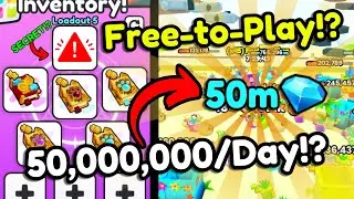 The Ultimate *F2P* DIAMOND FARM Method In Pet Simulator 99!