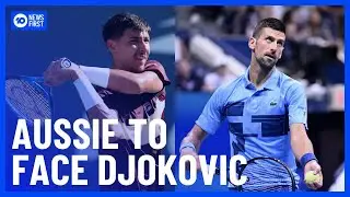 Aussie Alexei Popyrin Faces Novak Djokovic In US Open | 10 News First