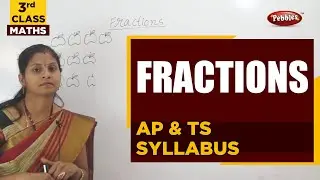 #Class 3 Mathematics | Fractions | Easy Maths in Telugu Explanation