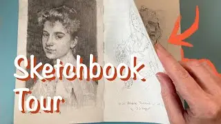 Sketchbook tour: developing my drawing style