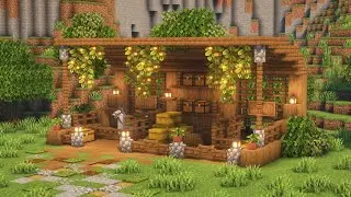 [Minecraft] How to Build an Aesthetic Stable / Tutorial