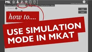 MKAT Software: How to use simulation mode