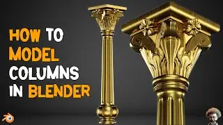 How to Model Columns in Blender