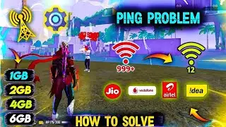 Free fire 999+ problem | free fire network problem | free fire me net slow chal raha hai