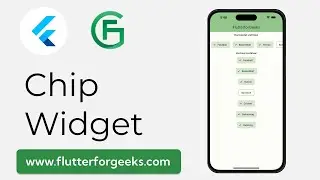 Flutter Chip Widget Tutorial: Building a Simple Selection UI