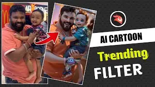Ashley Look At Me Cartoon Filter Video Editing || Ai Cartoon Video Editing || Videoleap Ai Filter