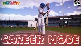 Good Finish!! || Career Mode # 4 || Cricket 24 ||