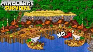 I Built A FISHING VILLAGE In Minecraft 1.20 Survival