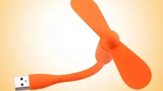 Гибкий USB мини вентилятор с Алиэкспресс AliExpress