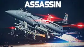 F-15E Strike Eagle Intercept + Precision Strike Over Middle East | Digital Combat Simulator | DCS |