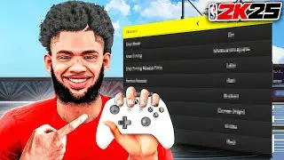 BEST SETTINGS, TIPS and TRICKS on NBA 2K25 (NEW SHOT TIMING PROFILE)