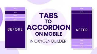 How to Change tabs to accordion on mobile