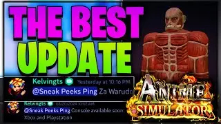 THE UPDATE WE WANTED IS HERE IN ANIME SIMULATOR | HUGE UPDATE!