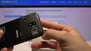 Вставить карту памяти в Nokia 1.3 / Как вставить Сим Карту Nokia 1.3