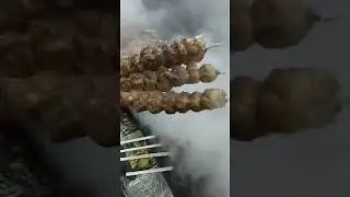 Сочный, мощный узбекский шашлык 😋😋😋