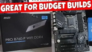 Budget Gaming PC Builders Choice MSI Intel B760 P WiFi DDR4