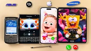 BootAnimation & Incoming Call ASUS P525 + BlackBerry Passport + iPhone 14 Pro Max + Samsung Z Fold 4