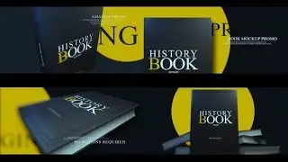 Book Promo Mockup Kit_01 (After Effects template) | envato videohive promo