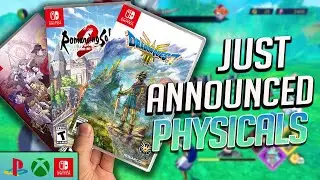 Just ANNOUNCED Physical Releases! HUGE Games Are Coming!