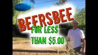 How to make Beersbee or Polish Horseshoes Game for less than $5.00