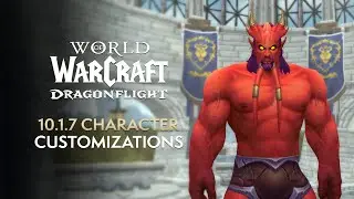 NEW Character Customizations for Draenei, Night Elf & Undead in 10.1.7 | Dragonflight