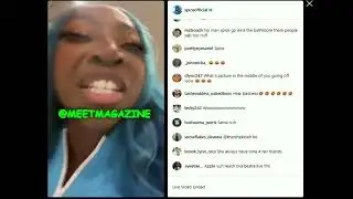 Spice EXPOSED Erica Mena for FILTH on Instagram Live!