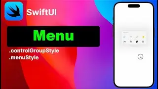 SwiftUI Menu iOS 17