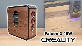 Mini ITX Computer Case Made With The Creality Falcon 2 40W