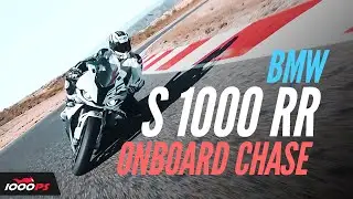 I got chased by a crazy 2023 BMW S 1000 RR at Almeria Circuit | GoPro only