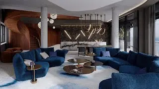 Penthouse at 18 Floor 3D Fly-Through