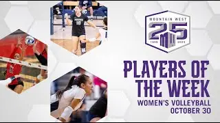 MW Volleyball Players of the Week – 10/30/23