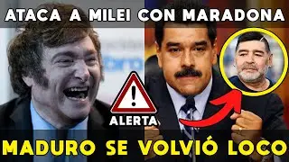 MADURO SE VOLVIÓ LOCO 🚨 ATACA A MILEI CON 