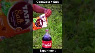 Amazing CocaCola & Salt Experiment