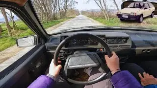 Lada Samara 1.5i 1996 [70HP] - POV Test Drve