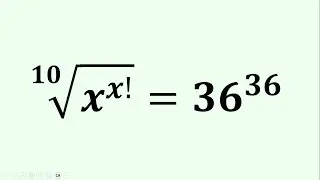 An Interesting Factorial Exponential Equation | Olympiad Preparation