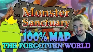 I accidentally the entire Forgotten World DLC & 100% map (POST-FINAL BOSS) [Monster Sanctuary]