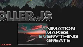 Parallax Scrolling Animation | HTML CSS JS | Parollerjs