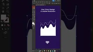 Create Stunning Line Charts in Minutes | Adobe Illustrator Tutorial #shorts