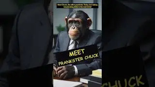 🐵 Chimp's Hilarious Office Food Pranks 🍔🔥 | Funny Animal Cartoon #prank #funnyanimals