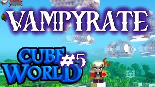 Back to Cube World Alpha! (Playing as a Vampire +Mods) - Ep. 5